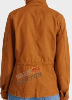 9-1-1 S04 Jennifer Love Hewitt (Maddie Kendall) Brown Cotton Jacket