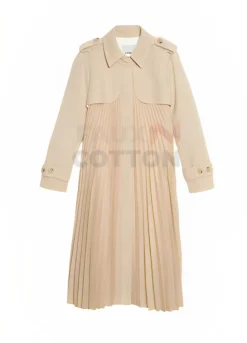 Accused Julia Goldani Telles (Alice Baylor) Pleated Coat