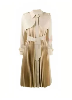 Accused Julia Goldani Telles (Alice Baylor) Pleated Coat