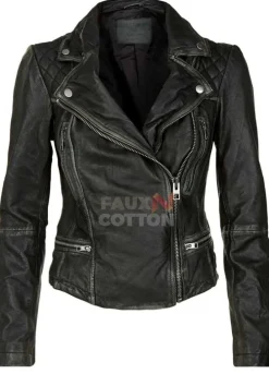 Agents of S.H.I.E.L.D Skye Jackson Biker Leather Jacket