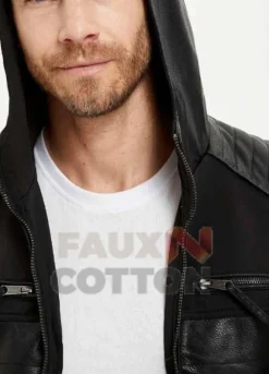 Alex Slim fit Black Jacket