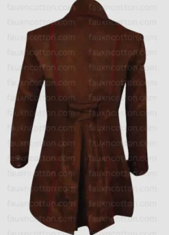 ALICE IN WONDERLAND JOHNNY DEPP SUEDE LEATHER COAT