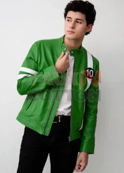 Alien Green 10 Leather Jacket