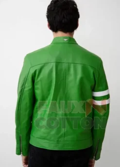 Alien Green 10 Leather Jacket