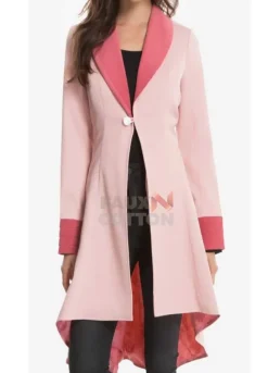 Alison Sudol Fantastic Beasts Queenie Goldstein Pink Coat
