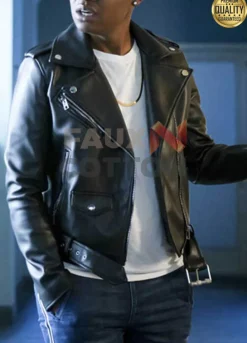 All American Coop Black Leather Jacket