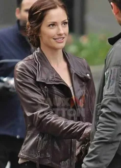 Almost Human Minka Kelly Leather Jacket
