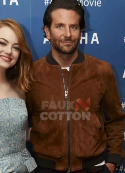 Aloha Bradley Cooper Premiere Suede Jacket