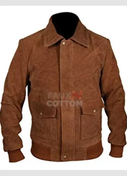 American Ultra Jesse Eisenberg Brown Jacket