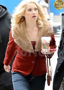 Anchorman 2 Veronica Corningstone Fur Jacket
