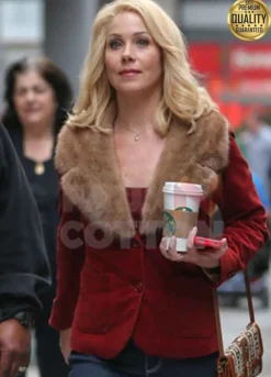 Anchorman 2 Veronica Corningstone Fur Jacket