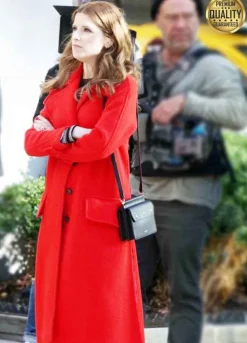 Anna Kendrick Love Life Darby Carter Red Coat