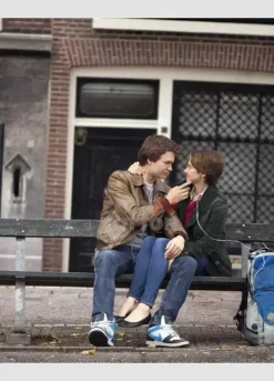 Ansel Elgort Fault in our Stars Bomber Jacket