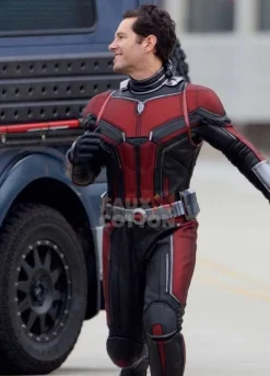 Ant Man Paul Rudd Cosplay Costume Leather Jacket