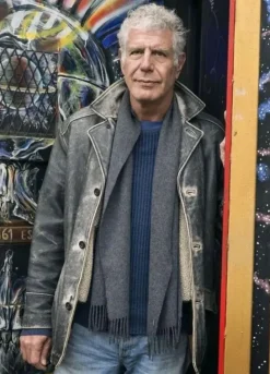 Anthony Bourdain Leather Jacket