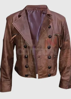 AQUAMAN JASON MOMOA BROWN JACKET