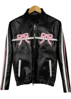 ARCANA ARCHIVE BOW BLACK PINK RIBBON JACKET