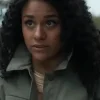 Ariana DeBose Kraven the Hunter 2024 Calypso Ezili Cotton Green Jacket