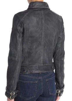 Arrow Season 7 (Dinah Drake) Juliana Harkavy Black Leather Jacket