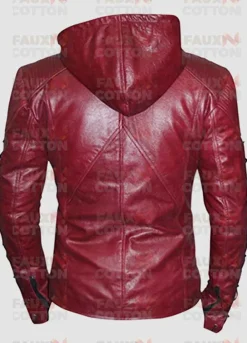 Arrow Season 3 Roy Harper (Colton Haynes) Red Jacket