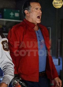 Ash vs Evil Dead Bruce Campbell ( Ash ) Red Jacket