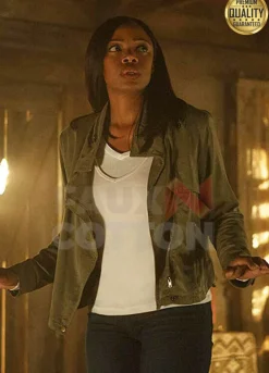 Ash vs Evil Dead Jill Marie Jones ( Amanda Fisher  ) Green Jacket