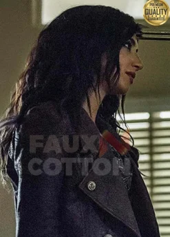 Ash vs Evil Dead Kelly Maxwell Black Leather Jacket