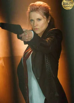 Ash vs Evil Dead Lucy Lawless Black Leather Jacket