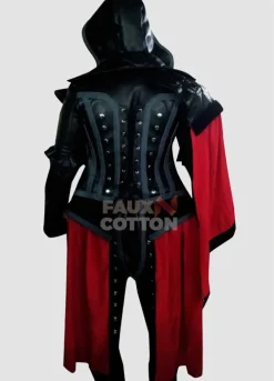 Assassin's Creed Syndicate Evie Frye Coat Leather Costume
