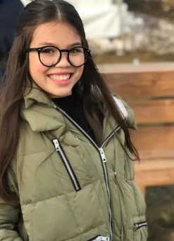 Ava Tran Heartland Season 14 Green Parker Cotton Jacket