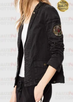 B Positive Gina Military Jacket