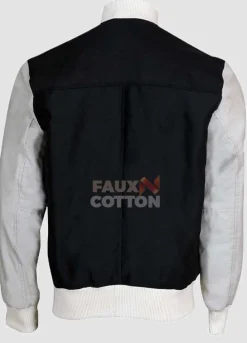 Baby Driver Ansel Elgort Varsity Bomber Jacket