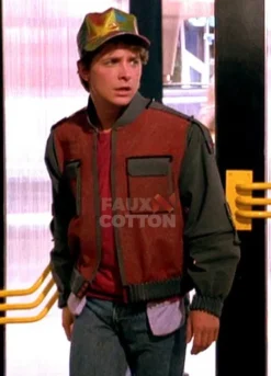 Back to the Future Marty McFly Bomber Jacket