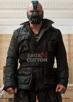 Bane The Dark Knight Rises Black Jacket