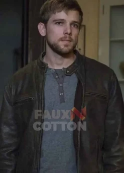 Bates Motel Max Thieriot Leather Jacket