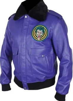 BATMAN HENCHMEN JOKER GOON BOMBER JACKET