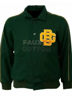 Bay Packers 1950 Dark Green Varsity Wool Jacket