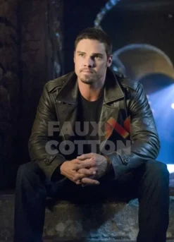 Beauty And The Beast Jay Ryan Leather Jacket