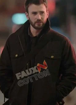 Before We Go (Nick) Chris Evans Black Wool Jacket