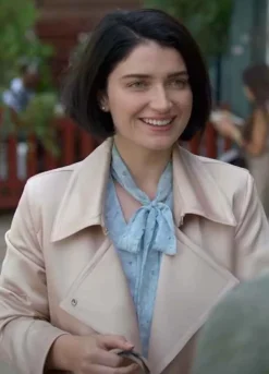Behind Her Eyes (Adele) Eve Hewson Cotton Trench Coat