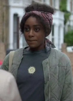 Behind Her Eyes (Louise) Simona Brown Cotton Jacket