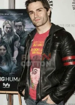 Being Human Sam Witwer Leather Jacket