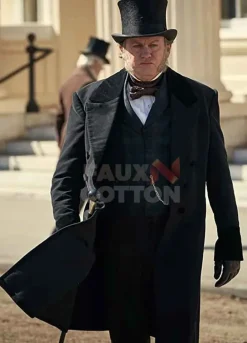 Belgravia Philip Glenister Black Trench Coat