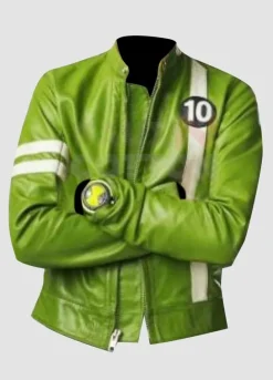 Ben 10 Ryan Kelley (Ben Tennyson) Green Jacket