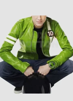 Ben 10 Ryan Kelley (Ben Tennyson) Green Jacket