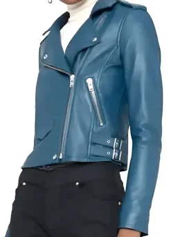 Big Sky S03 Katheryn Winnick (Jenny Hoyt) Blue Jacket
