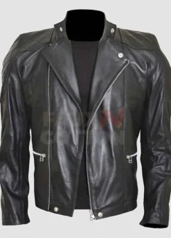 Billions Bobby Axelrod (Damian Lewis) Biker Leather Jacket