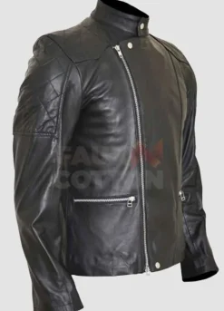 Billions Bobby Axelrod (Damian Lewis) Biker Leather Jacket