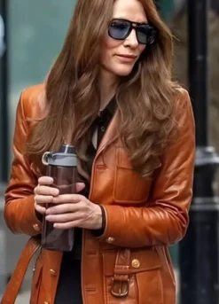 Black Bag 2025 Cate Blanchett Brown Jacket