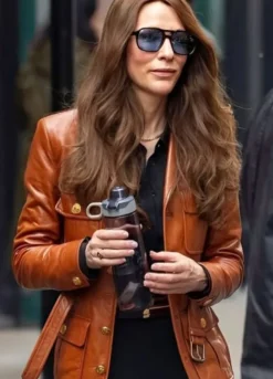 Black Bag 2025 Cate Blanchett Brown Jacket